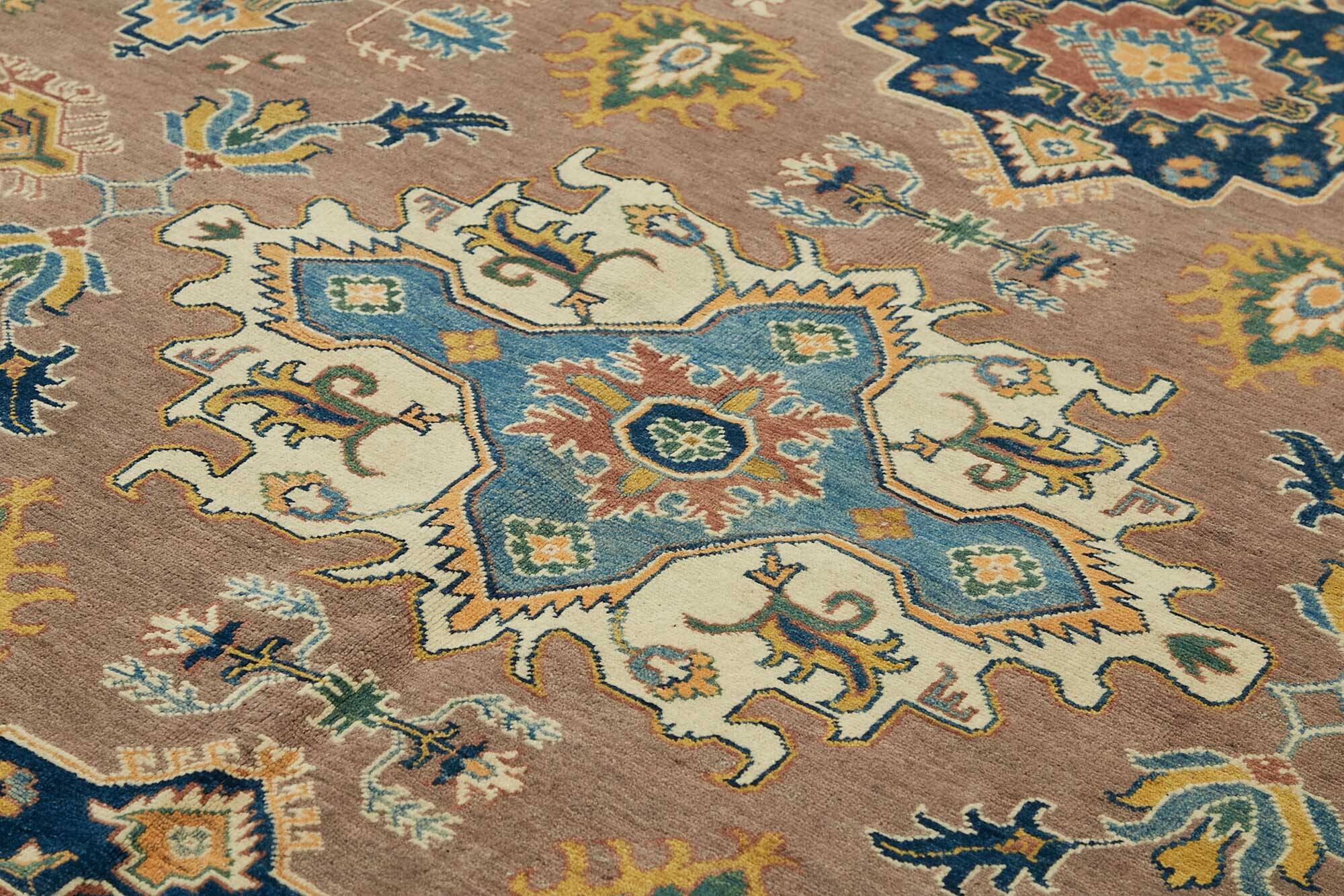 Turkish Handknotted Wool Oushak Rug 266 cm x 371 cm
