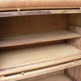 Library md in oak modular shelf
