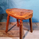 Side table "brutalist" 1950s