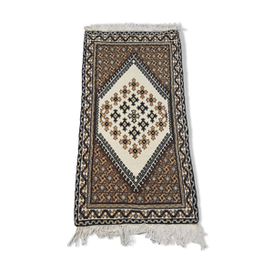 tapis kilim berbère fait main 100% laine 67x124cm