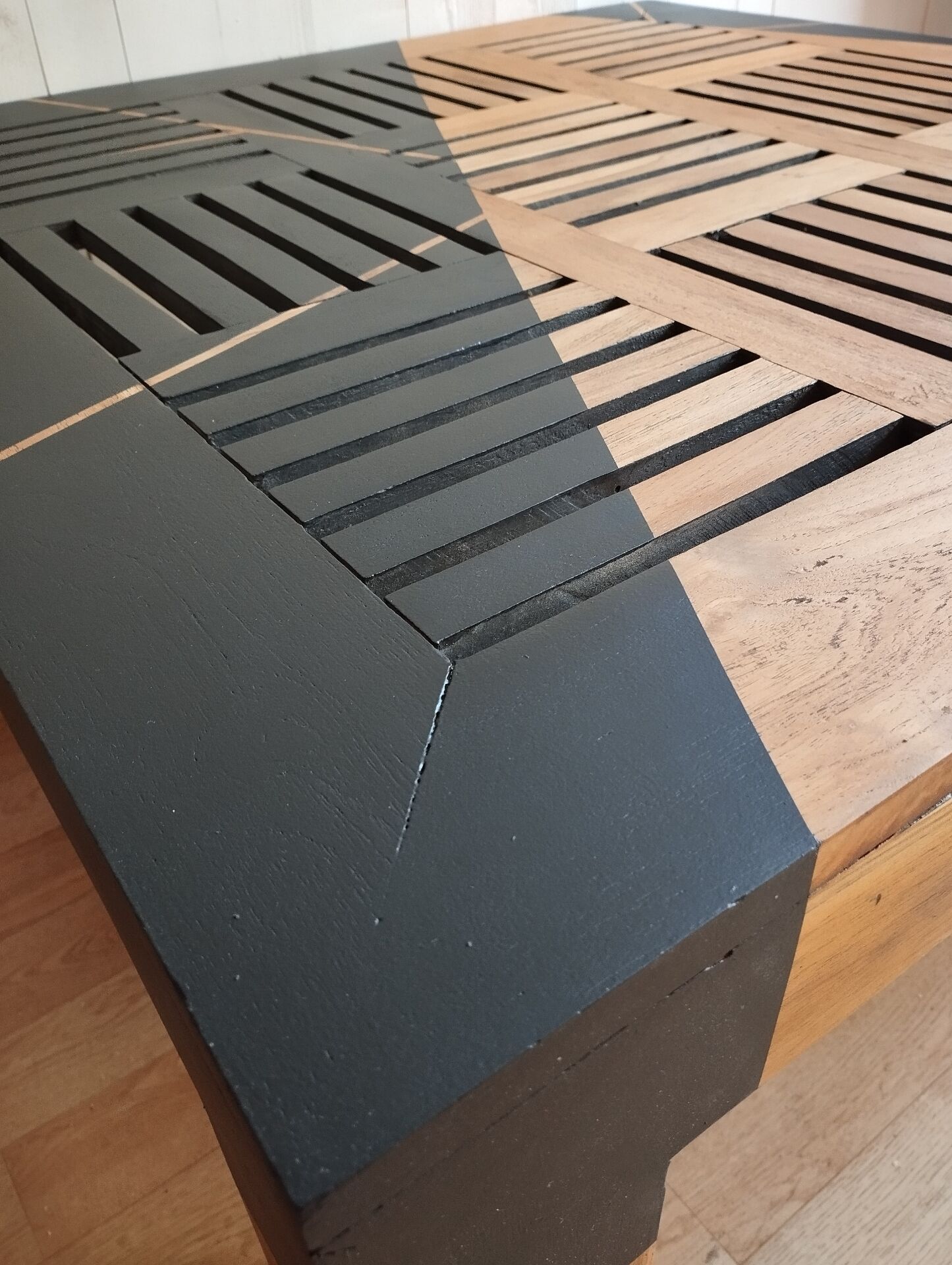 Table basse teck massif