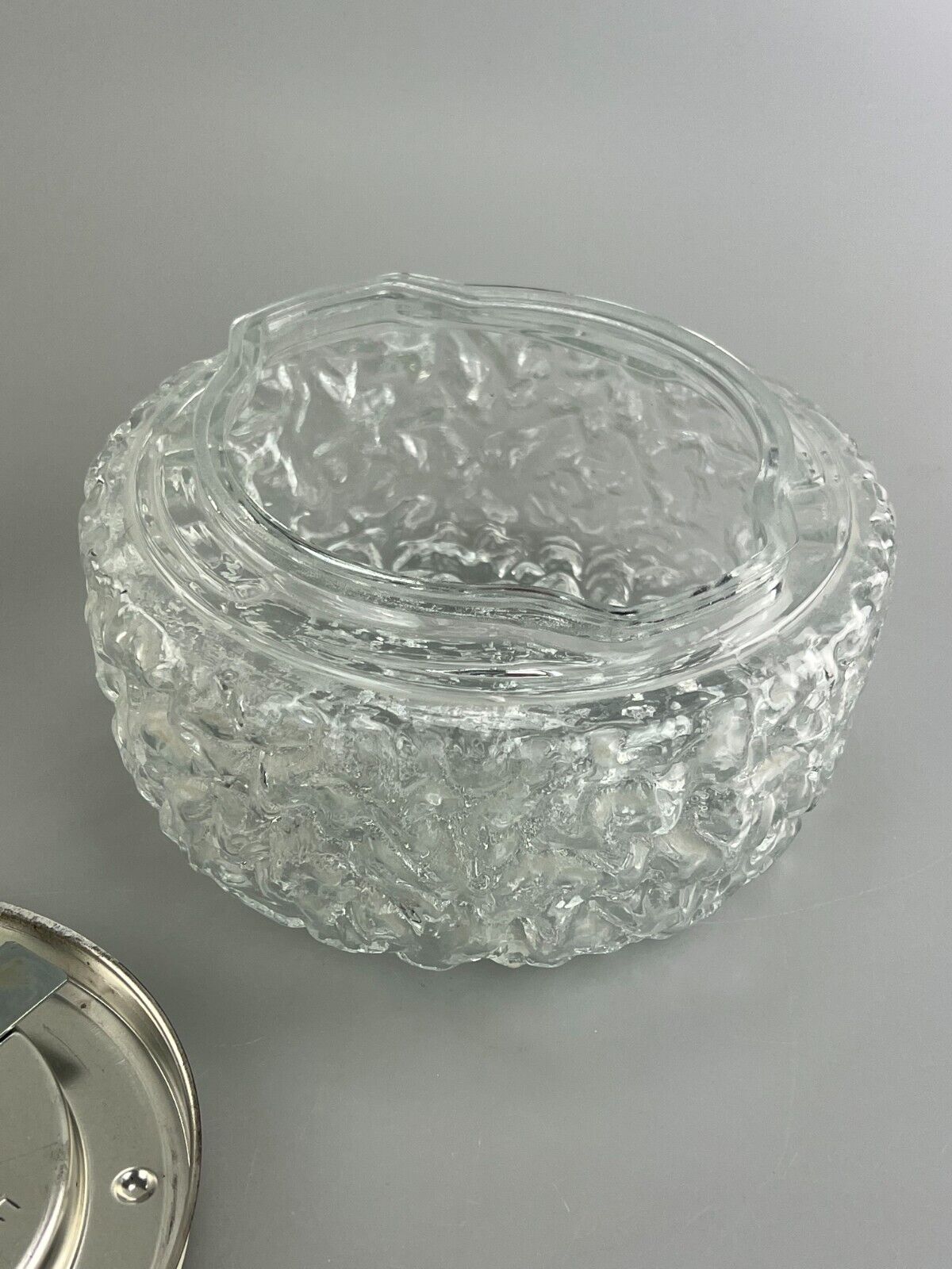 Ceiling lamp glashütte limburg 1960