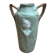 Vase Art nouveau Schäfer & Vater Jugendstil biscuit vert vers 1900