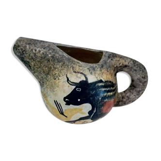 JR Sarlat rock motif pitcher