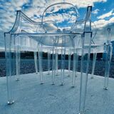 4 Starck Louis Ghost chairs