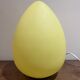 Glass egg lamp