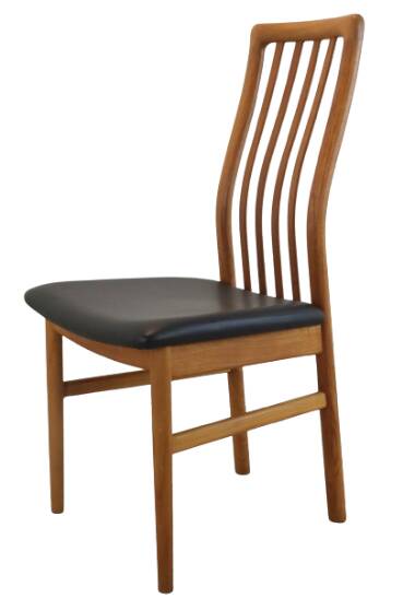 Set van 6 Kai Kristiansen voor Schou Andersen stoelen 'Lille Arden'