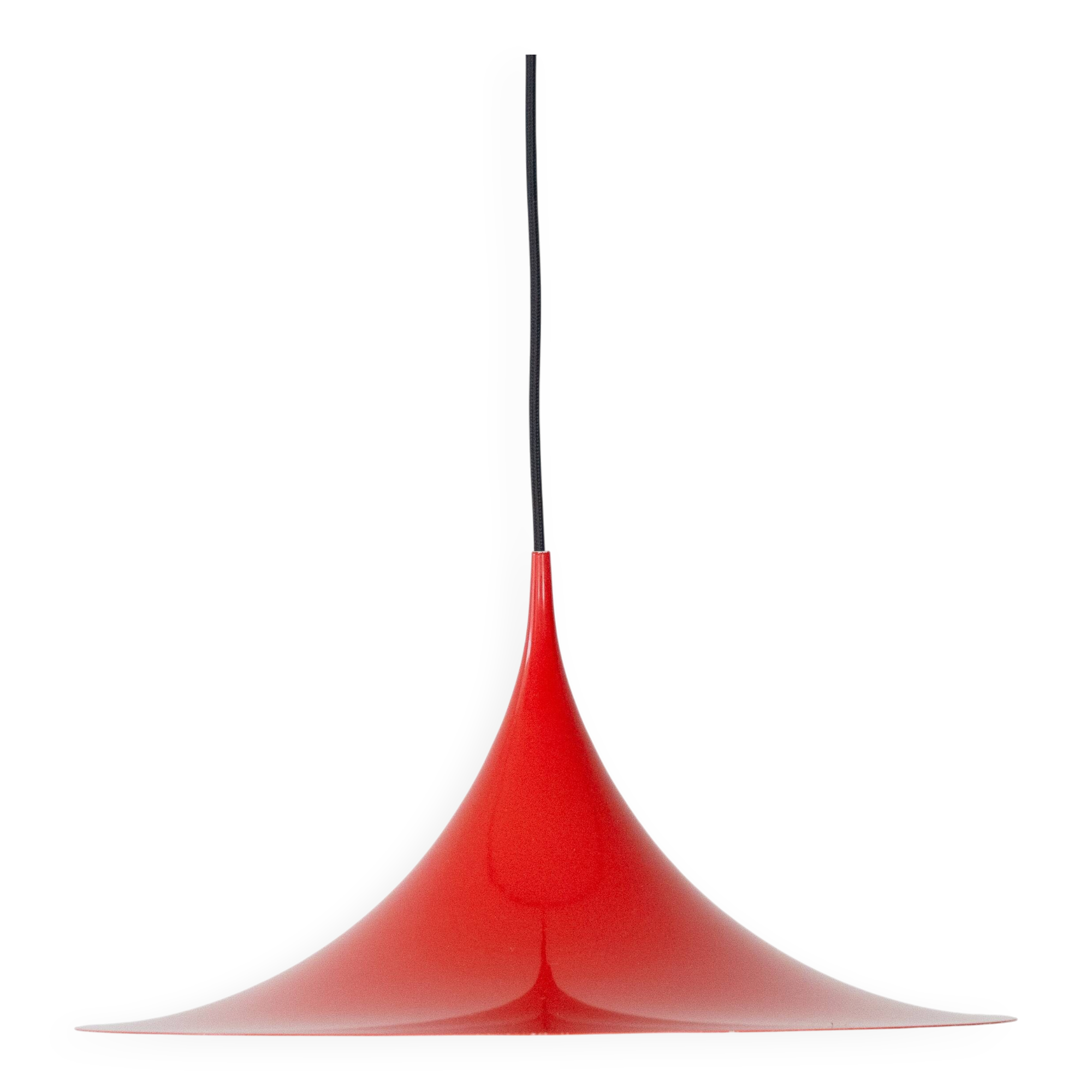 Danish vintage Semi lamp by Bonderup and Thorup, 1968