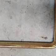 old frame napoleon III foliage 50 cm x 40 cm gilded wood