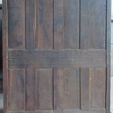 Louis XIV wardrobe in solid oak, 18th century