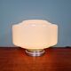 Art Deco ceiling light by Philips, white opaline, 1930.