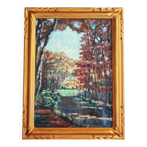 Peinture à l'huile paysage