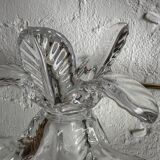 Crystal palm tree catchall, 1970s