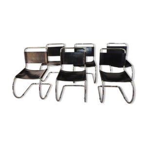 Série de 6 chaises minimaliste