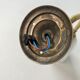 Pair of vintage opaline antique wall lamps