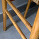 Vintage blond wood chair