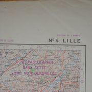 Carte n°4 Lille édition de l'armée