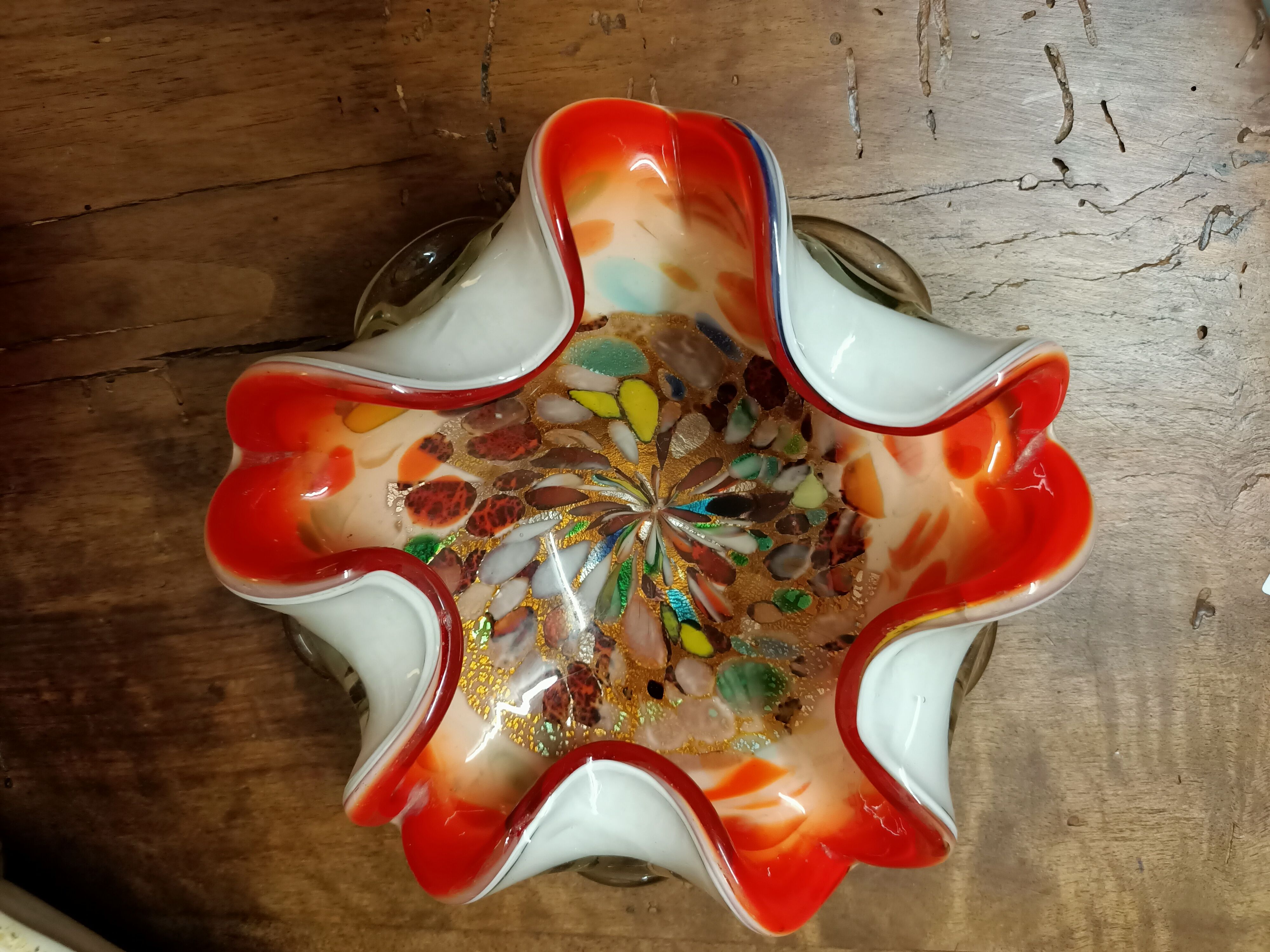 Murano bowl glass by Dino Martens for Avem