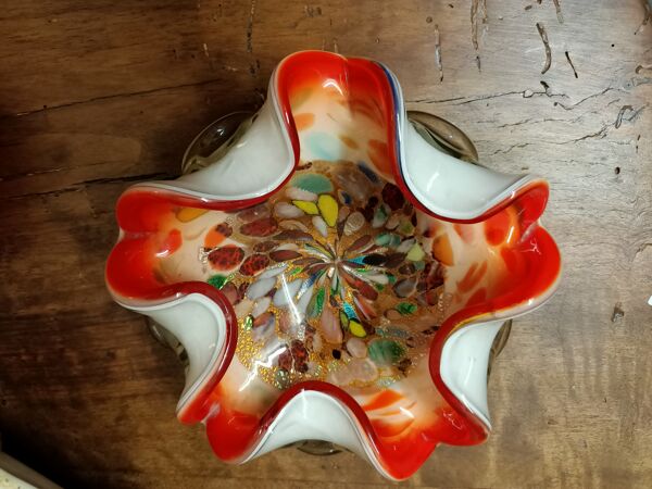 Verre bol de murano par Dino Martens pour Avem