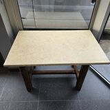 Small farm table with granite top