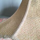Rattan flower hanging lamp