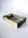 Brutalist ashtray by David Marshall in bronze, 1970s