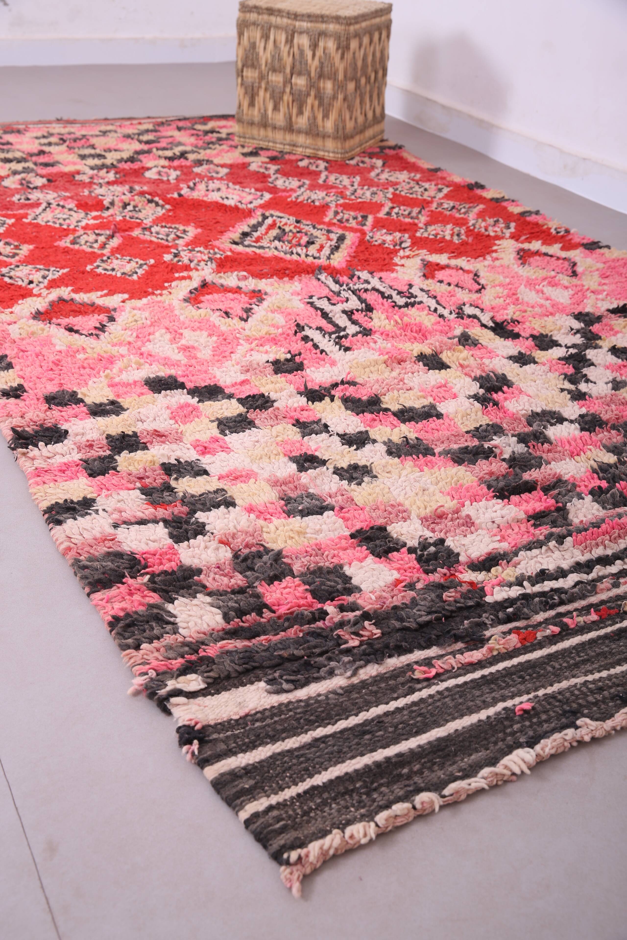 Vintage Handmade Boujaad Rug 156 x 293 cm - Berber rug - Moroccan wool rug