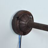Lampe d'extérieur en fer, 21e siècle, profondeur 60 cm