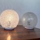 Pair of design mid century artglass Table Lamps, 1980s - Czechoslovakia