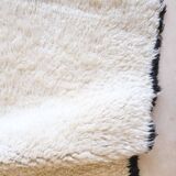 Beni Ouarain White Rug - 170 x 123 cm