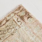 Pale Red & Brown Vintage Rug, 124x197Cm