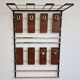 Mid-Century Rare Wall Coat Rack, Germany, 1970s