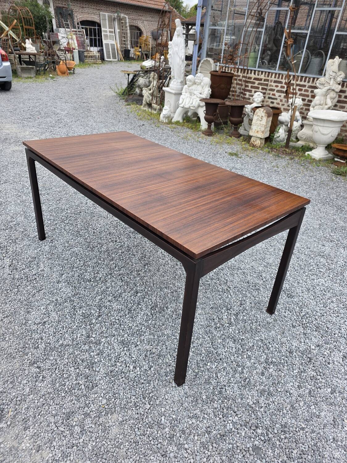 Scandinavian rosewood table from the 60s