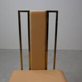 Set of 6 dining chairs by Renato Zevi, Italy 1970s