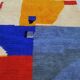 Traditional handmade pure wool rug, size 150 x 250 cm