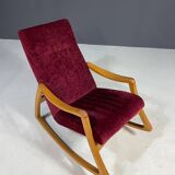 Mid-Century Bentwood Rocking Chair by TON, Czechoslovakia, 1960s