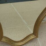 Louis XV style mirror guaranteed with water-gilded wood and gold leaf