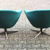Egg swivel chairs by Carl Eric Klote, Sweden 1960
