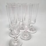 6 champagne flutes