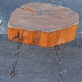 Brutalist side table/stool