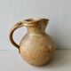 Pyrity sandstone pitcher by Michel Dumont, the Puisaye