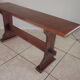 Old pine bench