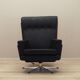 Office leather armchair, Danish design, 1970s, production: Denmark