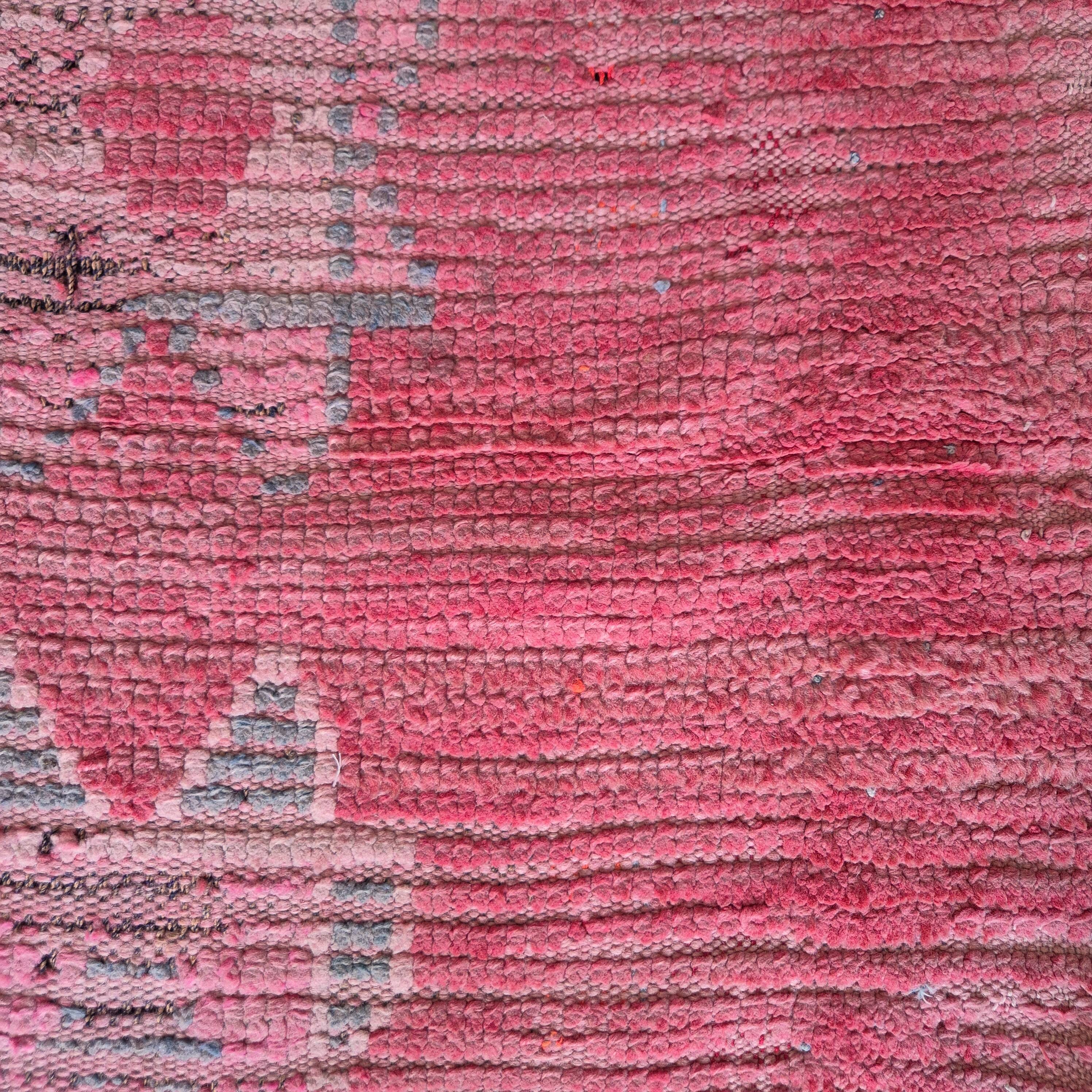 Ancient Berber rug 85x2.20