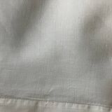 Antique linen, embroidered sheet, monogram CG.