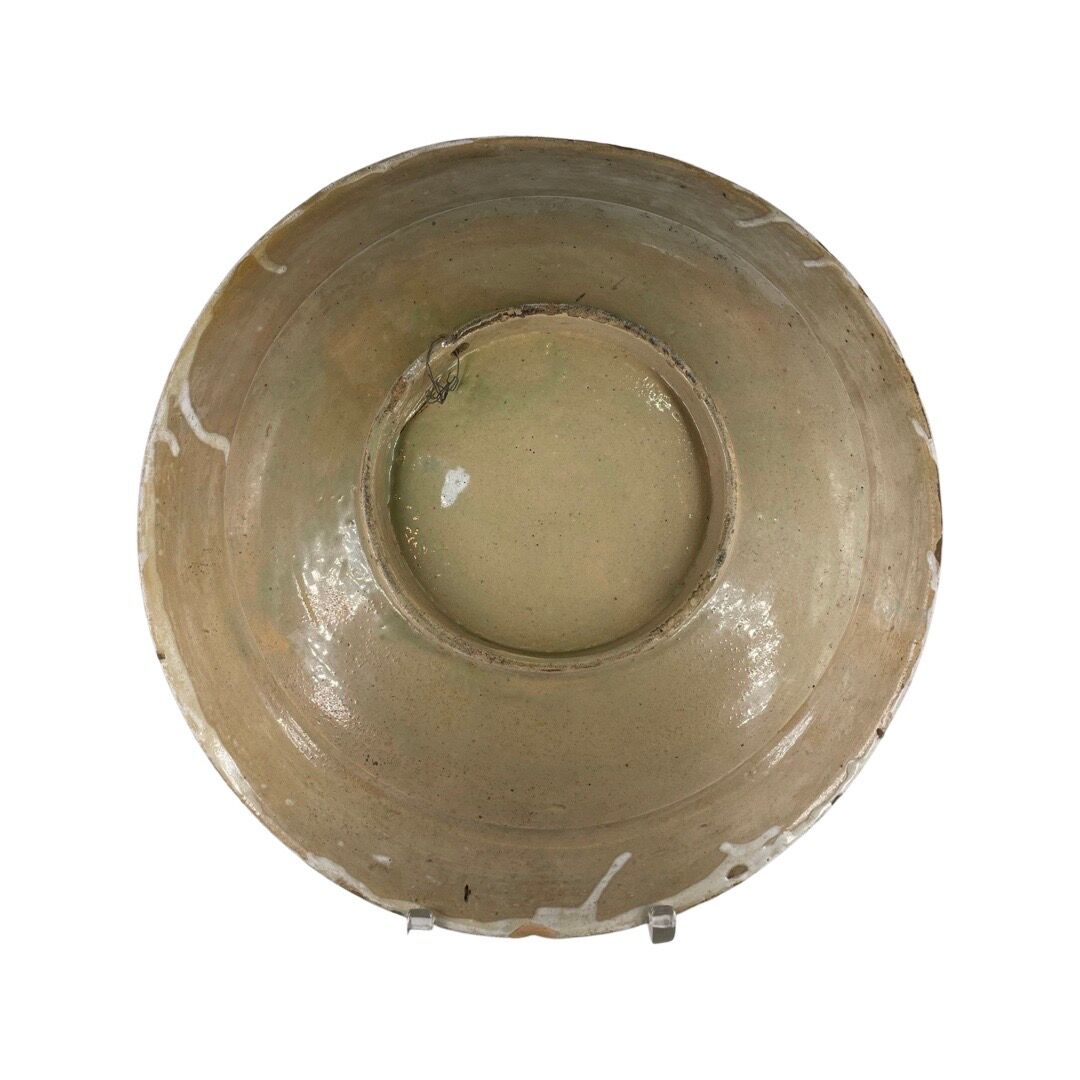 19th century earthenware dish