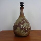 Danish Studio Ceramic Floor Lamp by Mette Løkke Stiil, 1960s