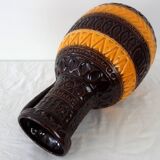 Vintage floor vase Alger decor Bay manufacture, Germany 1960