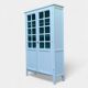 Armoire parisienne vitrée vintage 1960