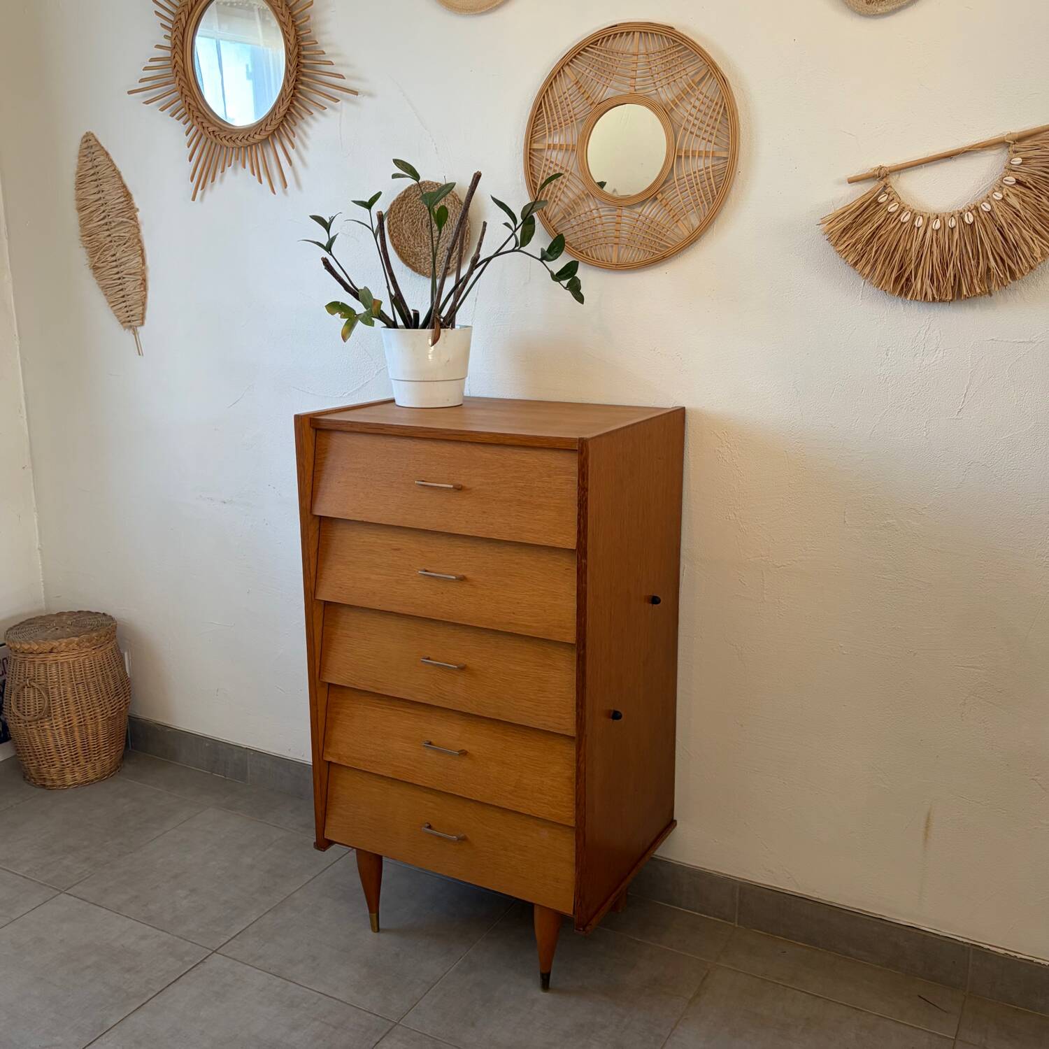 Commode chiffonnier vintage
